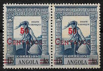 [Stamps of 1938 Surcharged, प्रकार AZ]