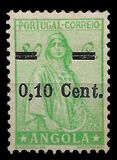 [No. 245 Surcharged, type AH]