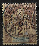[Inscription: "MADAGASCAR ET DEPENDANCIES", प्रकार H1]