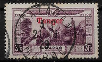 [Airmail - Morocco Postage Stamps Overprinted "TANGER" & Surcharged, type C8]