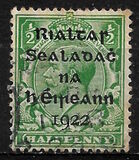 [Great Britain Stamps Overprinted in Black by Dollar Printing House Ltd. - Roman Numeral I and Long 9 in "I922",, type A]