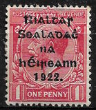 [Great Britain Stamps Overprinted in Bluish Black or Red - Overprint 14½ x 16mm, प्रकार C5]