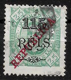 [Issues of 1902 Overprinted "REPUBLICA" Diagonally, type S3]