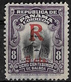 [Issues of 1906-1908 and 1909-1916 Surcharged, type AF1]