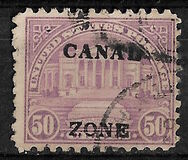 [Personalities- USA General Issues Overprinted "CANAL/ZONE", Tip N22]