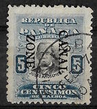 [Panama Postage Stamps Overprinted, type F3]