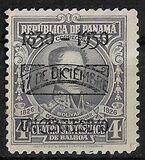 [The 100th Anniversary of the Death of Simon Bolivar, 1783-1830 - Overprinted "1830 - 1930 17 DE DICIEMBRE UN CENTESIMO" and Surcharged, type BS5]