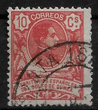 [King Alfonso XIII - Blue Control Number on Back Side, type I3]