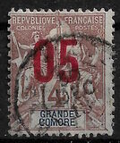 [Grande Comoro Postage Stamps Surcharged - See Also No. 115-124, Tip O1]