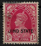 [King George VI, 1895-1952 - India Postage Stamps Overprinted "JIND STATE", type I3]