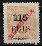 [Issue of 1902 Overprinted "REPUBLICA", type X1]