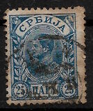 [King Alexander I - Granite Paper, Tipo F6]