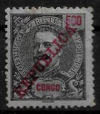 [King Carlos I Stamps of 1898-1901 & 1903 Overprinted "REPUBLICA" in Red or Blue Colour, type J13]