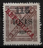 [Issue of 1902 Overprinted "REPUBLICA", प्रकार U1]