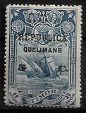 [Timor Postage Stamps Surcharged & Overprinted "REPUBLICA QUELIMANE", type C4]