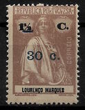 [Lourenco Marques Postage Stamps Surcharged, प्रकार AF1]