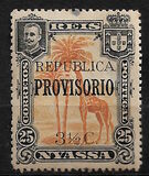 [Giraffe & Dromedary Camels - Stamps of 1901-1903 Overprinted "REPUBLICA" Horizontally  & Surcharged, Typ L7]