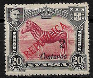 [Issues of 1911 Surcharged - London Print, type M29]