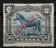 [Issues of 1911 Surcharged - London Print, type M32]