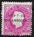 [Mozambique Postage Stamps Overprinted "COMPE DE MOCAMBIQUE", type A2]