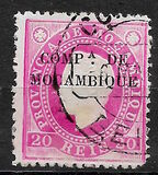 [Mozambique Postage Stamps Overprinted "COMPE DE MOCAMBIQUE", type A2]