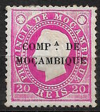 [Mozambique Postage Stamps Overprinted "COMPE DE MOCAMBIQUE", type A2]