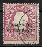 [Mozambique Postage Stamps Overprinted "COMPE DE MOCAMBIQUE", type A3]
