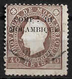 [Mozambique Postage Stamps Overprinted "COMPE DE MOCAMBIQUE", type A4]