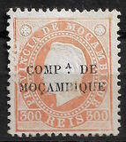 [Mozambique Postage Stamps Overprinted "COMPE DE MOCAMBIQUE", type A8]