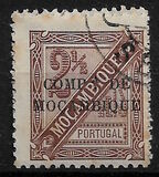 [Mozambique Newspaper Stamp Overprinted - "COMPA DE - MOCAMBIQUE", 类型 B1]
