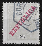 [Issues of 1895 & 1907 Overprinted "REPUBLICA", type I]