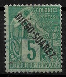 [French Colonies General Issues Postage Stamps Overprinted "DIÉGO-SUAREZ", type I3]