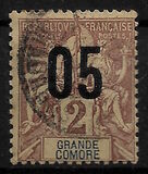 [Grande Comoro Postage Stamps Surcharged - See Also No. 115-124, Tip O]