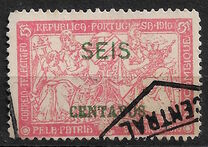 [War Tax Stamp of 1918 Surcharged in Green, प्रकार AB]