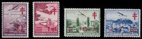 [The Fight Against Tuberculosis - Airmail Issue of 1937 Surcharged, type DT]