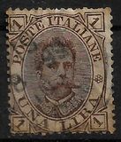 [King Umberto I - New Drawing, Value in Corners, 类型 U]
