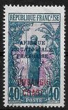 [Middle Congo Postage Stamps Overprinted "AFRIQUE EQUATORIALE - FRANCAISE", type F12]