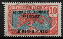 [Middle Congo Overprinted "OUBANGUI - CHARI" OR "AFRIQUE EQUATORIALE FRANCAISE", loại G]