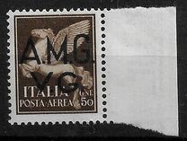 [Airmail - Italian Stamp Overprinted "A.M.G.V.G.", тып A13]