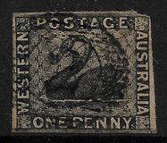 [Black Swan - Imperforated, type A1]