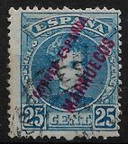 [Spanish Postage Stamps Overprinted "CORREO ESPANOL MARRUECOS", type A5]