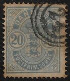 [Coat of Arms - Large Corner Numbers, type I3]