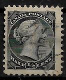 [Queen Victoria - Size: No. 1-1C 17 x 21 mm, No. 2-3a: 20 x 24mm. For Earlier Issues, see British Canada, type A]