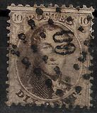 [King Leopold I - Perforated, type B18]