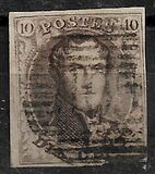 [King Leopold I - Oval 16-17mm High and 14½-15mm Wide, タイプ B7]