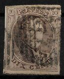 [King Leopold I - Oval 17-17½mm High and 14-14½mm Wide, typ B11]