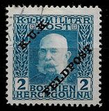 [Sellos de Bosnia Herzegovina sobrecargados "K. U. K. FELDPOST" (Correo de campaña), tipo A1]