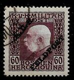 [Sellos de Bosnia Herzegovina sobrecargados "K. U. K. FELDPOST" (Correo de campaña), tipo A14]