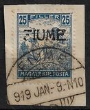 [Overprinted Postage Stamps from Hungary, type C7]