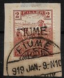 [Overprinted Postage Stamps from Hungary, type C]